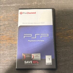 Sony PSP Marvel Ultimate Alliance 2 - Blue and Black